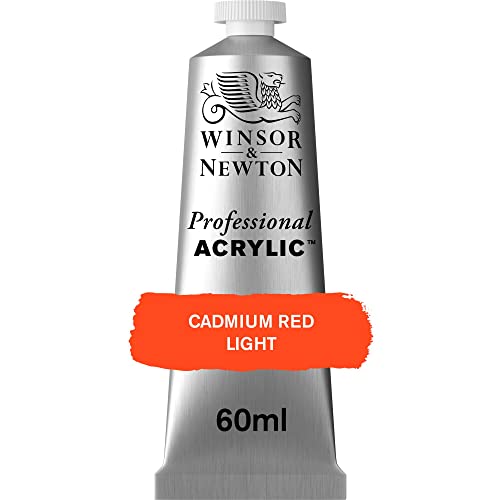 Winsor & Newton 8840460 Professional Acrylfarbe in Künstlerqualität, hohe Farbbrillanz & Deckkraft, Archivqualität, 60ml Tube - Kadmiumrot Hell Winsor & Newton 8840460 Professional Acrylfarbe in Künstlerqualität, hohe Farbbrillanz & Deckkraft, Archivqualität, 60ml Tube - Kadmiumrot Hell von Winsor & Newton