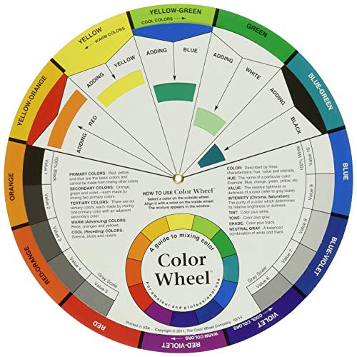 Winsor & Newton CCL1 Farbmischrad fürs Malen und Airbrush von Color Wheel