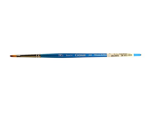 Winsor & Newton Cotman Aquarell Pinsel Malpinsel, Holz, Transparent, 3mm-1/8 -Filbertpinsel Winsor & Newton Cotman Aquarell Pinsel Malpinsel, Holz, Transparent, 3mm-1/8 -Filbertpinsel von Winsor & Newton
