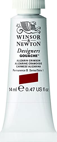 Winsor & Newton Designers Gouache 14 ml Alizarinkarmesin Winsor & Newton Designers Gouache 14 ml Alizarinkarmesin von Winsor & Newton