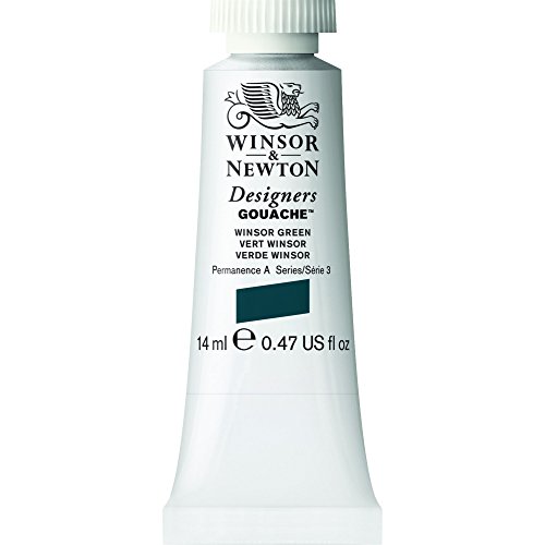 Winsor & Newton Designers Gouache 14 ml Winsorgrün von Winsor & Newton