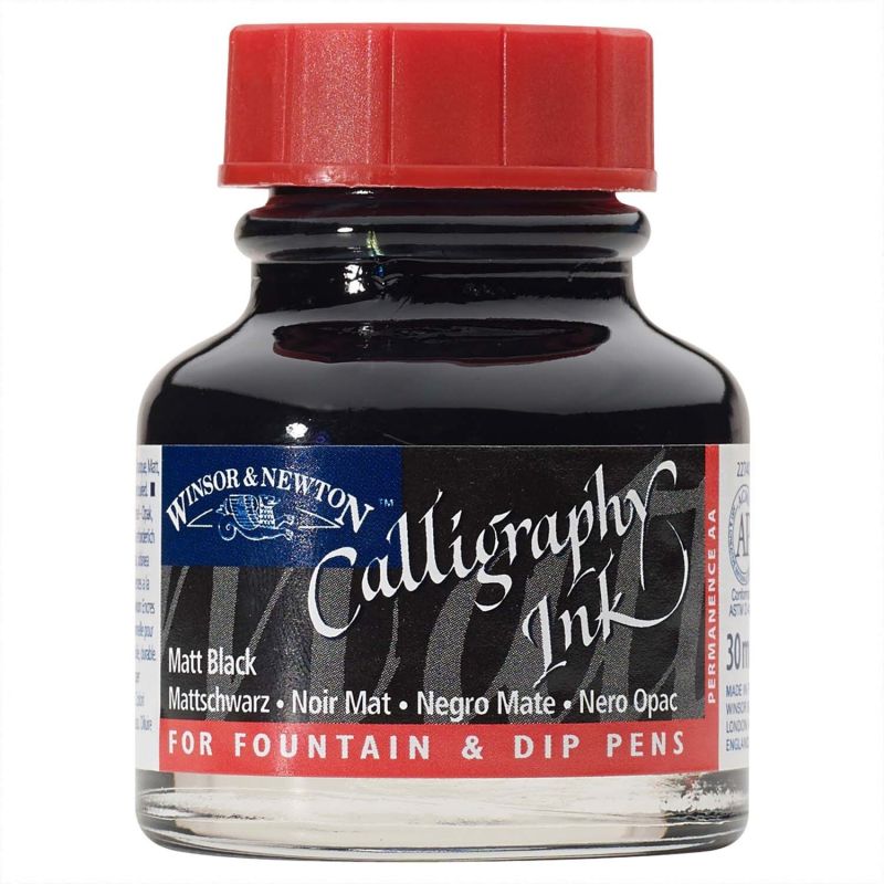 Kalligraphietusche 30ml von Winsor & Newton