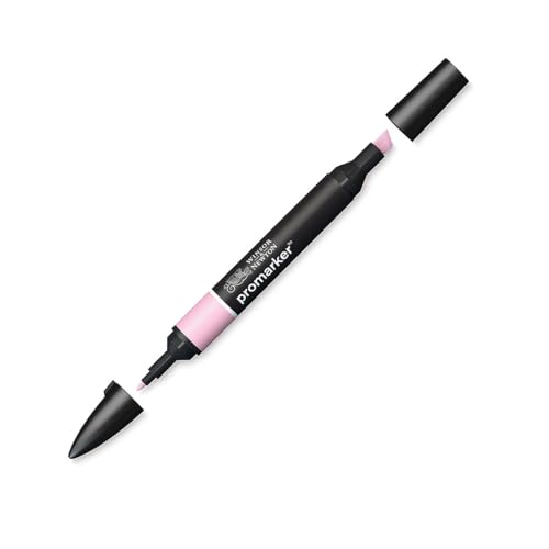 Winsor & Newton " ProMarker " 0203248 - Professioneller Layoutmarker - 2 Spitzen, fein & breit für Zeichnungen, Design & Layouts - Rosa Nelke von Winsor & Newton