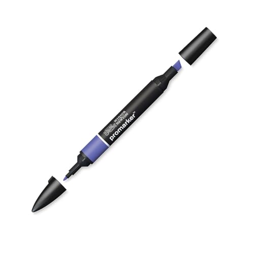 Winsor & Newton " ProMarker " 0203688 - Professioneller Layoutmarker - 2 Spitzen, fein & breit für Zeichnungen, Design & Layouts - Violett von Winsor & Newton