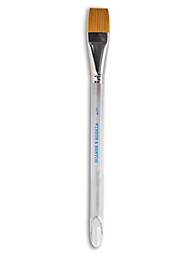 Winsor & Newton Serie 995 Aquarelle Pinsel mit kurzem Griff, flach, 1,9 cm, Kunststoff, Nylon, Nickel, ¾ Winsor & Newton Serie 995 Aquarelle Pinsel mit kurzem Griff, flach, 1,9 cm, Kunststoff, Nylon, Nickel, ¾ von Winsor & Newton