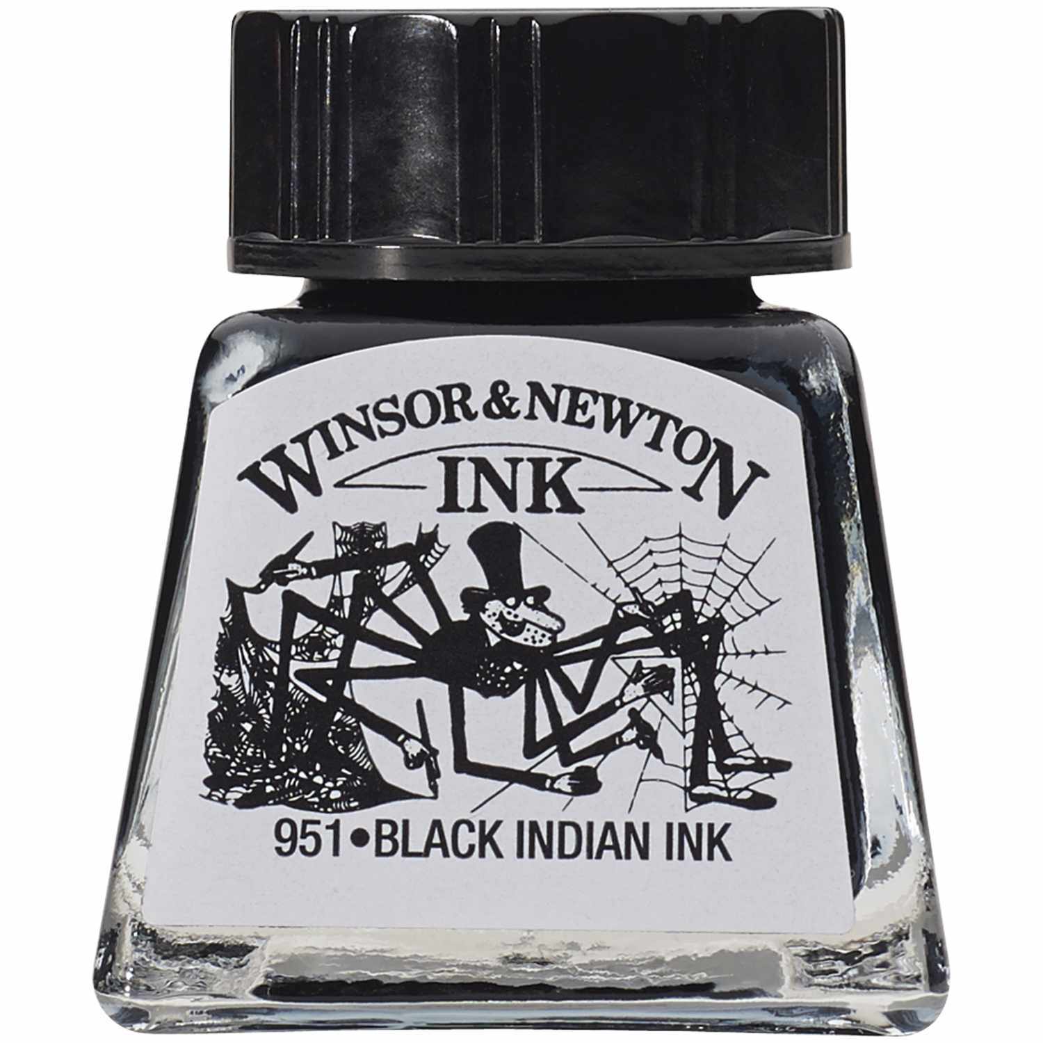 Winsor & Newton Zeichentusche 14ml schwarz Winsor & Newton Zeichentusche 14ml schwarz von Colart Deutschland