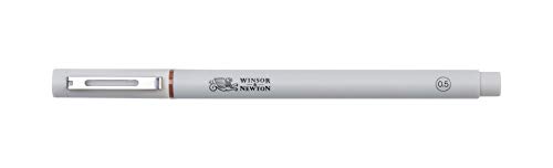 Winsor & Newton7001050 Fineliner, Pigment Liner für exakte Linien und Outlines, hohe Qualität, Pigmenttinte, dokumentenecht, lichtbeständig, im Blister - Linenbreite 0,5mm in Sepia Winsor & Newton7001050 Fineliner, Pigment Liner für exakte Linien und Outlines, hohe Qualität, Pigmenttinte, dokumentenecht, lichtbeständig, im Blister - Linenbreite 0,5mm in Sepia von Winsor & Newton