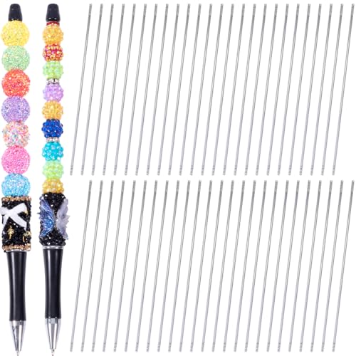 Winsyison 50 Stück Perlen-Stift-Verlängerungsstäbe, Edelstahl, blanko, 11,7 x 0,2 cm, dünner Draht-Charm, Ersatzzubehör für Stiftehalter, Schlüsselanhänger, DIY Handwerk Winsyison 50 Stück Perlen-Stift-Verlängerungsstäbe, Edelstahl, blanko, 11,7 x 0,2 cm, dünner Draht-Charm, Ersatzzubehör für Stiftehalter, Schlüsselanhänger, DIY Handwerk von Winsyison
