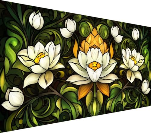 Diamond Painting Blume, Abstrakt Diamant Painting Bilder Erwachsene, 5D Runder Vollbohrer Diamond Art Erwachsene Bastelset, Stickerei Kreuzstich Bilder, Wanddeko, Weihnachtsgeschen, 20x40cm,Model368 Diamond Painting Blume, Abstrakt Diamant Painting Bilder Erwachsene, 5D Runder Vollbohrer Diamond Art Erwachsene Bastelset, Stickerei Kreuzstich Bilder, Wanddeko, Weihnachtsgeschen, 20x40cm,Model368 von Wionheng