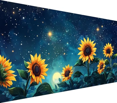 Diamond Painting Sonnenblume, Sternenhimmel Diamant Painting Bilder Erwachsene, Vollbohrer Diamond Art Erwachsene Bastelset, Stickerei Kreuzstich Bilder, Wanddeko, Weihnachtsgeschen, 90x150cm,Model362 Diamond Painting Sonnenblume, Sternenhimmel Diamant Painting Bilder Erwachsene, Vollbohrer Diamond Art Erwachsene Bastelset, Stickerei Kreuzstich Bilder, Wanddeko, Weihnachtsgeschen, 90x150cm,Model362 von Wionheng