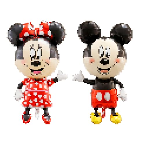 2 Stück Minnie Luftballon, Kinder Themed Geburtstag Party Deko, Mouse Luftballon Party Deko, Karikatur Folienballon Set,Kindergeburtstag Party Supplies für Jungen Mädchen 2 Stück Minnie Luftballon, Kinder Themed Geburtstag Party Deko, Mouse Luftballon Party Deko, Karikatur Folienballon Set,Kindergeburtstag Party Supplies für Jungen Mädchen von Wirhaut