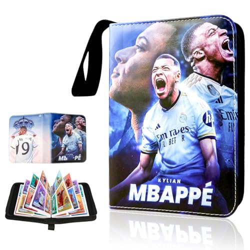 Sammelkartenalben Album 400 Karten, Wasserdicht 4 Fächer Sammelkarten Album Karten Karten mit Reißverschluss, 3 Ringe Groß Sport Karten Heft, Fussball Geschenke Junge 6 7 8 9 10 Jahre Sammelkartenalben Album 400 Karten, Wasserdicht 4 Fächer Sammelkarten Album Karten Karten mit Reißverschluss, 3 Ringe Groß Sport Karten Heft, Fussball Geschenke Junge 6 7 8 9 10 Jahre von Wirhaut