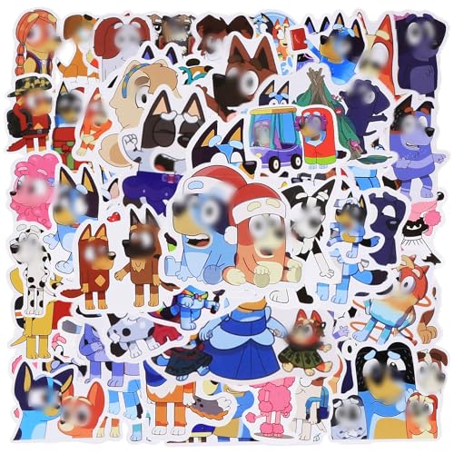 Aufkleber 100 Stück Cartoon Sticker Kinder Set, Sticker Jungen Mädche Blau Hunt Vinyl Aufkleber Wasserfeste, Kinder Graffiti Aufkleber, Cartoon Sticker für Laptop Skateboard Scrapbook Trinkflasche Aufkleber 100 Stück Cartoon Sticker Kinder Set, Sticker Jungen Mädche Blau Hunt Vinyl Aufkleber Wasserfeste, Kinder Graffiti Aufkleber, Cartoon Sticker für Laptop Skateboard Scrapbook Trinkflasche von Wirhaut