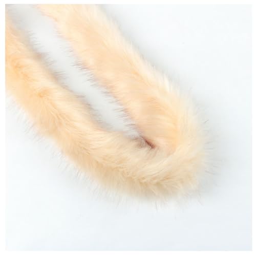 Wisafory 10 m Faux Fur Ribbon Faux Fur Border Faux Fur Ribbon Plush Trim Fabric Decorative Ribbon for Sewing Crafts Faux Fur Ribbon for Gift Decoration Dress Decoration Beige Wisafory 10 m Faux Fur Ribbon Faux Fur Border Faux Fur Ribbon Plush Trim Fabric Decorative Ribbon for Sewing Crafts Faux Fur Ribbon for Gift Decoration Dress Decoration Beige von Wisafory
