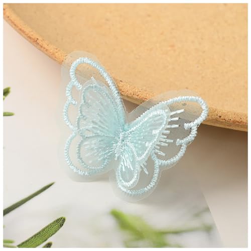 Wisafory 10 Stück Spitze Tüll Schmetterling Applikation Stickerei Aufnäher Spitzenstoff Patches Schmetterlinge Applikationen Zubehör für DIY Kleidung Tasche Haarschmuck Grün Wisafory 10 Stück Spitze Tüll Schmetterling Applikation Stickerei Aufnäher Spitzenstoff Patches Schmetterlinge Applikationen Zubehör für DIY Kleidung Tasche Haarschmuck Grün von Wisafory