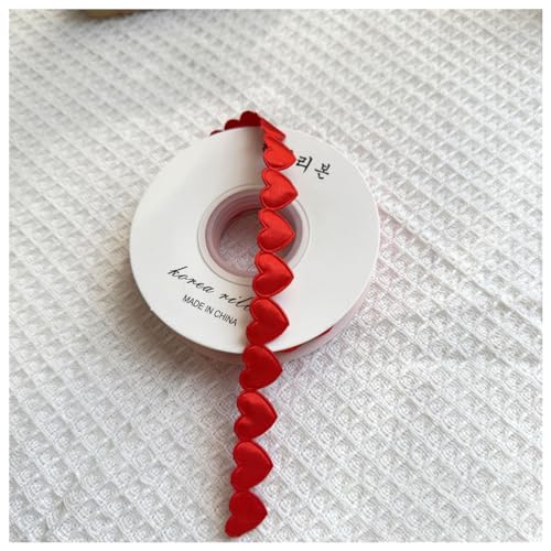 Wisafory 10 Yards Geschenkband Herz Band Satinband Dekoband Schleifenband Stoffband Ribbon Bänder Dekoration für Hochzeit Valentinstag Geschenkverpackung Blumenstrauß Rosenrot Wisafory 10 Yards Geschenkband Herz Band Satinband Dekoband Schleifenband Stoffband Ribbon Bänder Dekoration für Hochzeit Valentinstag Geschenkverpackung Blumenstrauß Rosenrot von Wisafory
