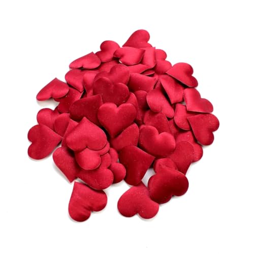Wisafory 100 Stück Herz Konfetti Stoff Schwamm Herzkonfetti Romantische Hochzeit Tischkonfetti Herzen Streudeko für Hochzeit Weihnachten Valentinstag Party Tischdekoration 3.5cm Weinrot Wisafory 100 Stück Herz Konfetti Stoff Schwamm Herzkonfetti Romantische Hochzeit Tischkonfetti Herzen Streudeko für Hochzeit Weihnachten Valentinstag Party Tischdekoration 3.5cm Weinrot von Wisafory