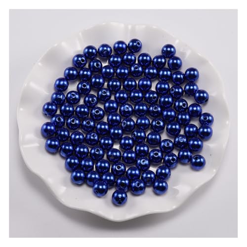 Wisafory 100 Stück Perlen zum Basteln Kunstharzperlen Glasperlen Acryl-Kunststoff-Perlen Bastelperlen Runde Kunststoffperlen mit Loch für Schmuckherstellung Halsketten Armbänder Blau 12mm Wisafory 100 Stück Perlen zum Basteln Kunstharzperlen Glasperlen Acryl-Kunststoff-Perlen Bastelperlen Runde Kunststoffperlen mit Loch für Schmuckherstellung Halsketten Armbänder Blau 12mm von Wisafory