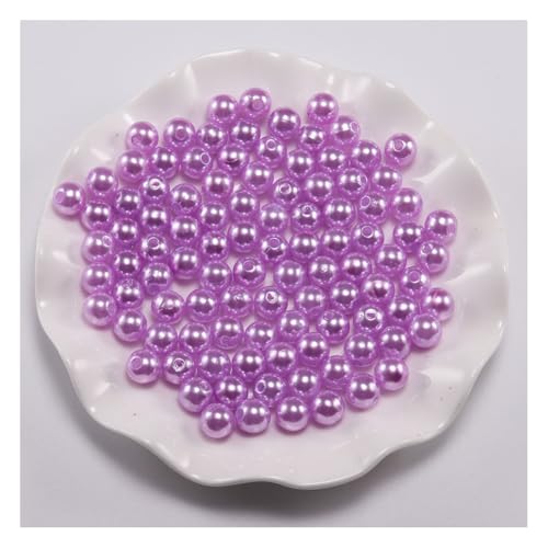 Wisafory 100 Stück Perlen zum Basteln Kunstharzperlen Glasperlen Acryl-Kunststoff-Perlen Bastelperlen Runde Kunststoffperlen mit Loch für Schmuckherstellung Halsketten Armbänder Hellviolett 8mm Wisafory 100 Stück Perlen zum Basteln Kunstharzperlen Glasperlen Acryl-Kunststoff-Perlen Bastelperlen Runde Kunststoffperlen mit Loch für Schmuckherstellung Halsketten Armbänder Hellviolett 8mm von Wisafory