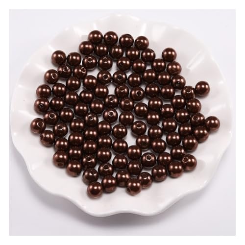 Wisafory 100 Stück Perlen zum Basteln Kunstharzperlen Glasperlen Acryl-Kunststoff-Perlen Bastelperlen Runde Kunststoffperlen mit Loch für Schmuckherstellung Halsketten Armbänder Kaffee 8mm Wisafory 100 Stück Perlen zum Basteln Kunstharzperlen Glasperlen Acryl-Kunststoff-Perlen Bastelperlen Runde Kunststoffperlen mit Loch für Schmuckherstellung Halsketten Armbänder Kaffee 8mm von Wisafory