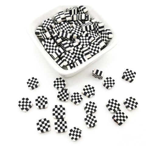 Wisafory 100 Stück Polymer Clay Perlen Bunte Modelliermassen-Perlen Ton-Perlen lose Abstandshalter Handgefertigte Spacer-Perlen für DIY Handwerk Armband Schmuckherstellung Schnörkel Wisafory 100 Stück Polymer Clay Perlen Bunte Modelliermassen-Perlen Ton-Perlen lose Abstandshalter Handgefertigte Spacer-Perlen für DIY Handwerk Armband Schmuckherstellung Schnörkel von Wisafory