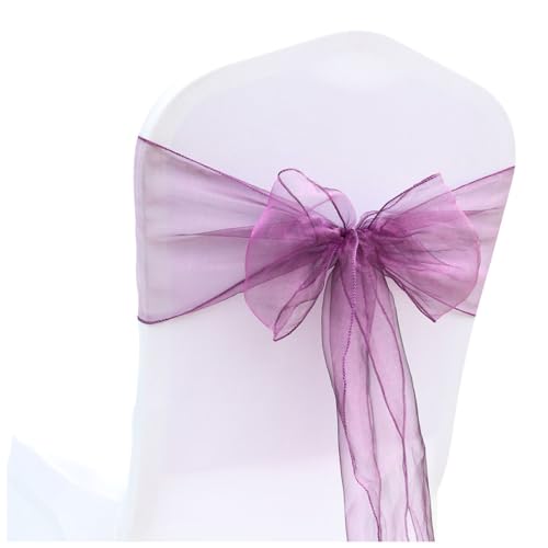 Wisafory 100 Stück Stuhlschleifen Organza Stuhl Schärpe Schleife Band Stuhlhussen Stuhl Organza Schleifenband Dekoration für Hochzeit Zeremonie Event Feier Party 18 x 275 cm Lila 100 Stück Wisafory 100 Stück Stuhlschleifen Organza Stuhl Schärpe Schleife Band Stuhlhussen Stuhl Organza Schleifenband Dekoration für Hochzeit Zeremonie Event Feier Party 18 x 275 cm Lila 100 Stück von Wisafory