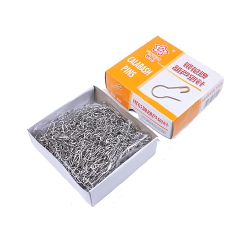Wisafory 1000pcs Birne Pins Sicherheitsnadeln Bunte Calabash Pin Metall Kürbis Pins Metallkürbisnadel Maschenmarkierer Birnenform Sicherheitsnadeln für DIY Fertigkeit und Kleidung Silber Eisen Wisafory 1000pcs Birne Pins Sicherheitsnadeln Bunte Calabash Pin Metall Kürbis Pins Metallkürbisnadel Maschenmarkierer Birnenform Sicherheitsnadeln für DIY Fertigkeit und Kleidung Silber Eisen von Wisafory