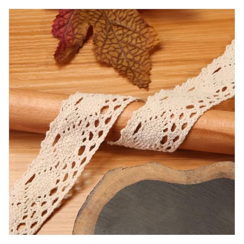 Wisafory 10m Vintage Spitzenband Baumwolle Spitzenborten Dekoband Spitzenbordüre Zierband Spitzenstoff Geschenkband für DIY Nähen Handwerk Hochzeit Deko Tagebuch Scrapbooking Geschenkbox 10#=3.5cm Wisafory 10m Vintage Spitzenband Baumwolle Spitzenborten Dekoband Spitzenbordüre Zierband Spitzenstoff Geschenkband für DIY Nähen Handwerk Hochzeit Deko Tagebuch Scrapbooking Geschenkbox 10#=3.5cm von Wisafory