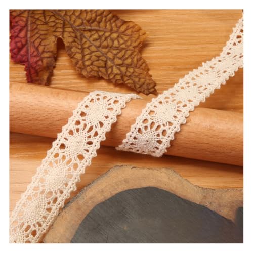 Wisafory 10m Vintage Spitzenband Baumwolle Spitzenborten Dekoband Spitzenbordüre Zierband Spitzenstoff Geschenkband für DIY Nähen Handwerk Hochzeit Deko Tagebuch Scrapbooking Geschenkbox 14#=2.2cm Wisafory 10m Vintage Spitzenband Baumwolle Spitzenborten Dekoband Spitzenbordüre Zierband Spitzenstoff Geschenkband für DIY Nähen Handwerk Hochzeit Deko Tagebuch Scrapbooking Geschenkbox 14#=2.2cm von Wisafory