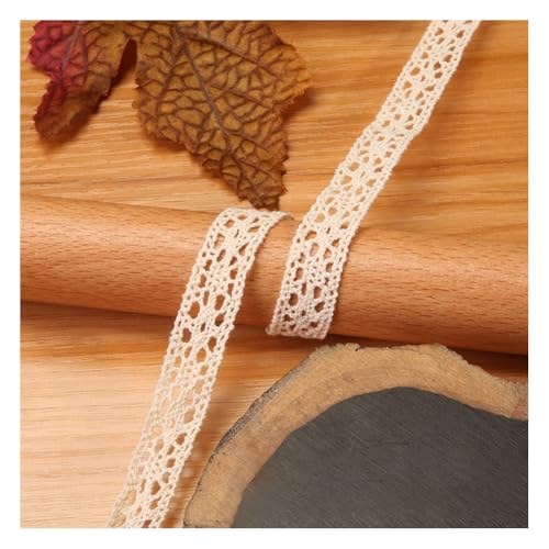 Wisafory 10m Vintage Spitzenband Baumwolle Spitzenborten Dekoband Spitzenbordüre Zierband Spitzenstoff Geschenkband für DIY Nähen Handwerk Hochzeit Deko Tagebuch Scrapbooking Geschenkbox 18#=1.4cm Wisafory 10m Vintage Spitzenband Baumwolle Spitzenborten Dekoband Spitzenbordüre Zierband Spitzenstoff Geschenkband für DIY Nähen Handwerk Hochzeit Deko Tagebuch Scrapbooking Geschenkbox 18#=1.4cm von Wisafory