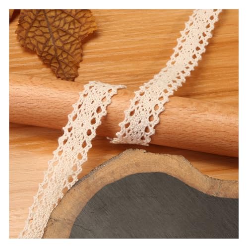 Wisafory 10m Vintage Spitzenband Baumwolle Spitzenborten Dekoband Spitzenbordüre Zierband Spitzenstoff Geschenkband für DIY Nähen Handwerk Hochzeit Deko Tagebuch Scrapbooking Geschenkbox 3#=2cm Wisafory 10m Vintage Spitzenband Baumwolle Spitzenborten Dekoband Spitzenbordüre Zierband Spitzenstoff Geschenkband für DIY Nähen Handwerk Hochzeit Deko Tagebuch Scrapbooking Geschenkbox 3#=2cm von Wisafory