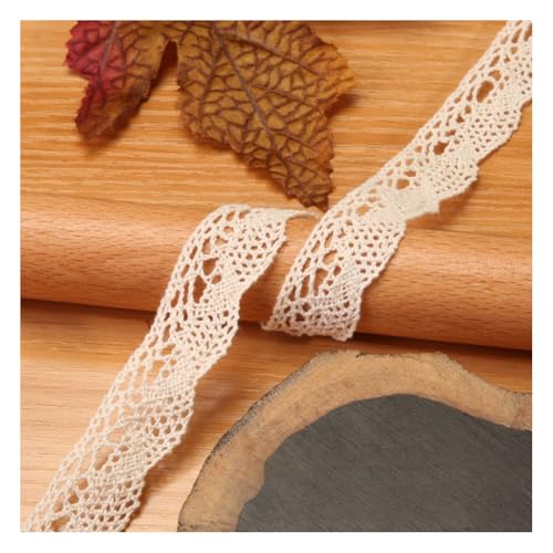 Wisafory 10m Vintage Spitzenband Baumwolle Spitzenborten Dekoband Spitzenbordüre Zierband Spitzenstoff Geschenkband für DIY Nähen Handwerk Hochzeit Deko Tagebuch Scrapbooking Geschenkbox 5#=2cm Wisafory 10m Vintage Spitzenband Baumwolle Spitzenborten Dekoband Spitzenbordüre Zierband Spitzenstoff Geschenkband für DIY Nähen Handwerk Hochzeit Deko Tagebuch Scrapbooking Geschenkbox 5#=2cm von Wisafory