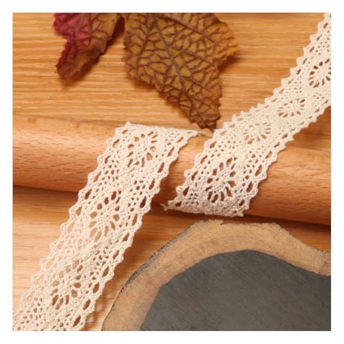 Wisafory 10m Vintage Spitzenband Baumwolle Spitzenborten Dekoband Spitzenbordüre Zierband Spitzenstoff Geschenkband für DIY Nähen Handwerk Hochzeit Deko Tagebuch Scrapbooking Geschenkbox 6#=3cm Wisafory 10m Vintage Spitzenband Baumwolle Spitzenborten Dekoband Spitzenbordüre Zierband Spitzenstoff Geschenkband für DIY Nähen Handwerk Hochzeit Deko Tagebuch Scrapbooking Geschenkbox 6#=3cm von Wisafory