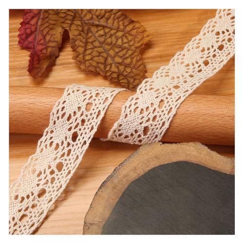 Wisafory 10m Vintage Spitzenband Baumwolle Spitzenborten Dekoband Spitzenbordüre Zierband Spitzenstoff Geschenkband für DIY Nähen Handwerk Hochzeit Deko Tagebuch Scrapbooking Geschenkbox 7#=2.5cm Wisafory 10m Vintage Spitzenband Baumwolle Spitzenborten Dekoband Spitzenbordüre Zierband Spitzenstoff Geschenkband für DIY Nähen Handwerk Hochzeit Deko Tagebuch Scrapbooking Geschenkbox 7#=2.5cm von Wisafory