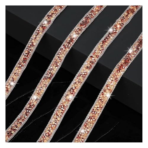 Wisafory 10mm Selbstklebendes Strassband Kristall Strassstreifen Diamantband Glitzerband Glitzer Aufkleber für Kleidung DIY Basteln Handwerk Spiegel Kleiderschrank Dekoration Roségold 3 Yards Wisafory 10mm Selbstklebendes Strassband Kristall Strassstreifen Diamantband Glitzerband Glitzer Aufkleber für Kleidung DIY Basteln Handwerk Spiegel Kleiderschrank Dekoration Roségold 3 Yards von Wisafory