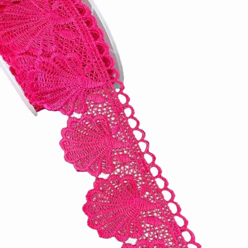Wisafory 15 Yards Spitzenband Muschel-Muster Stickerei Spitzenbesatz Vintage Spitzenbordüre Geschenkband Dekoband für Schmuck Handwerk Nähzubehör Kleid Hochzeit Unterwäsche Pflaumenrot Wisafory 15 Yards Spitzenband Muschel-Muster Stickerei Spitzenbesatz Vintage Spitzenbordüre Geschenkband Dekoband für Schmuck Handwerk Nähzubehör Kleid Hochzeit Unterwäsche Pflaumenrot von Wisafory