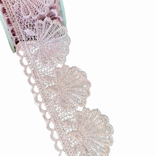 Wisafory 15 Yards Spitzenband Muschel-Muster Stickerei Spitzenbesatz Vintage Spitzenbordüre Geschenkband Dekoband für Schmuck Handwerk Nähzubehör Kleid Hochzeit Unterwäsche Soja Wisafory 15 Yards Spitzenband Muschel-Muster Stickerei Spitzenbesatz Vintage Spitzenbordüre Geschenkband Dekoband für Schmuck Handwerk Nähzubehör Kleid Hochzeit Unterwäsche Soja von Wisafory