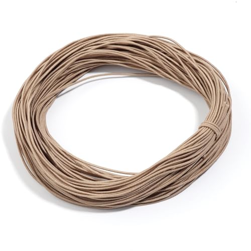 Wisafory 1mm x 100 Yards Gummiband Elastisches Faden Armband Schnur Regenbogen Perlenschnur Gummibänder Schmuckfaden für DIY Basteln Armbänder Halsketten Schmuckherstellung Hellbraun Wisafory 1mm x 100 Yards Gummiband Elastisches Faden Armband Schnur Regenbogen Perlenschnur Gummibänder Schmuckfaden für DIY Basteln Armbänder Halsketten Schmuckherstellung Hellbraun von Wisafory