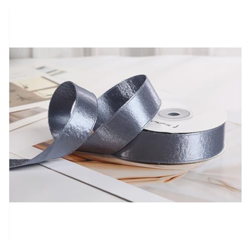 Wisafory 2.5cm x 9M Satinband Glitzer Geschenkband Schleifenband Dekoband waschbar Stoffband für DIY Basteln Weihnachtsdeko Hochzeit Blumenstrauß Tischdeko Geschenkverpackung Glänzendes Haze Blau Wisafory 2.5cm x 9M Satinband Glitzer Geschenkband Schleifenband Dekoband waschbar Stoffband für DIY Basteln Weihnachtsdeko Hochzeit Blumenstrauß Tischdeko Geschenkverpackung Glänzendes Haze Blau von Wisafory