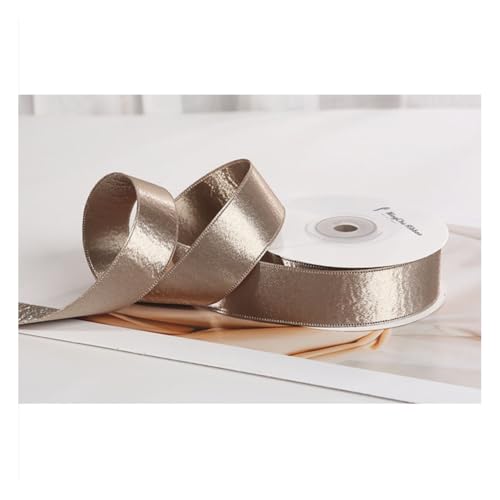 Wisafory 2.5cm x 9M Satinband Glitzer Geschenkband Schleifenband Dekoband waschbar Stoffband für DIY Basteln Weihnachtsdeko Hochzeit Blumenstrauß Tischdeko Geschenkverpackung Glänzendes Khaki Wisafory 2.5cm x 9M Satinband Glitzer Geschenkband Schleifenband Dekoband waschbar Stoffband für DIY Basteln Weihnachtsdeko Hochzeit Blumenstrauß Tischdeko Geschenkverpackung Glänzendes Khaki von Wisafory