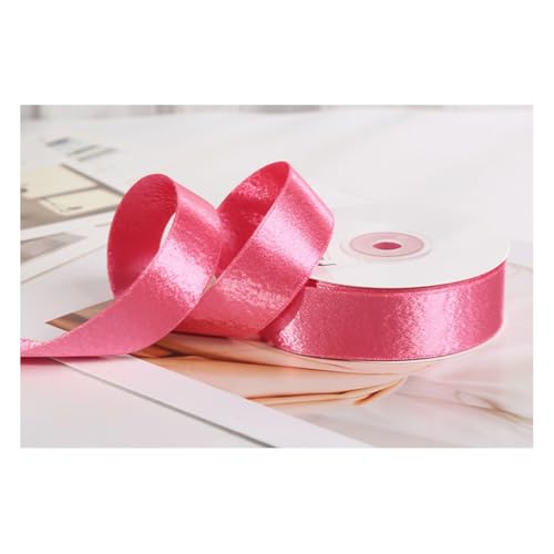Wisafory 2.5cm x 9M Satinband Glitzer Geschenkband Schleifenband Dekoband waschbar Stoffband für DIY Basteln Weihnachtsdeko Hochzeit Blumenstrauß Tischdeko Geschenkverpackung Glänzendes Rosa Wisafory 2.5cm x 9M Satinband Glitzer Geschenkband Schleifenband Dekoband waschbar Stoffband für DIY Basteln Weihnachtsdeko Hochzeit Blumenstrauß Tischdeko Geschenkverpackung Glänzendes Rosa von Wisafory