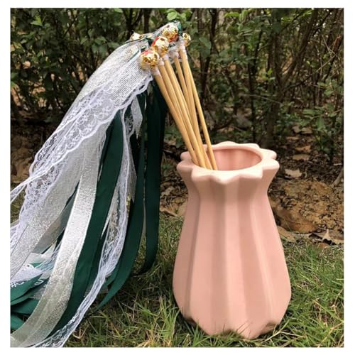 Wisafory 20 Stück Zauberstäbe Hochzeit Luftschlangen Wedding Wands mit Glöckchen Glücksstäbe Spitze Fee Stick Hochzeitsbänder Feenstäbe für Hochzeit Weihnachten Geburtstag Party Dunkelgrün Wisafory 20 Stück Zauberstäbe Hochzeit Luftschlangen Wedding Wands mit Glöckchen Glücksstäbe Spitze Fee Stick Hochzeitsbänder Feenstäbe für Hochzeit Weihnachten Geburtstag Party Dunkelgrün von Wisafory