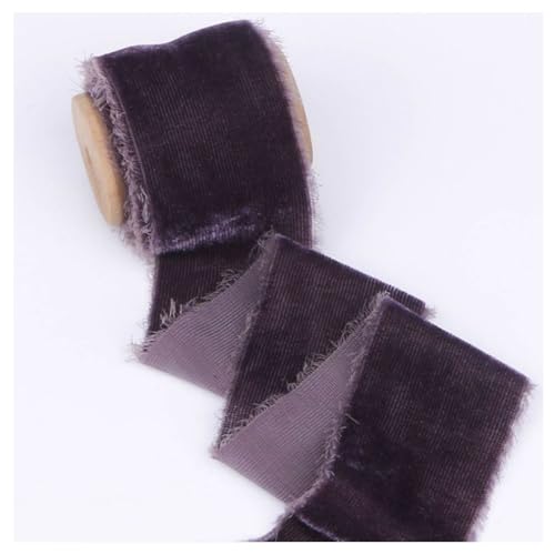 Wisafory 2M Samtband Schleifenband 4cm Geschenkband Zierband Dekoband Schmuckband Stoffband Samtborte Samt Schleife Band Verpackungsband für DIY Handwerk Dekoration 1M/Rollen Lila Wisafory 2M Samtband Schleifenband 4cm Geschenkband Zierband Dekoband Schmuckband Stoffband Samtborte Samt Schleife Band Verpackungsband für DIY Handwerk Dekoration 1M/Rollen Lila von Wisafory