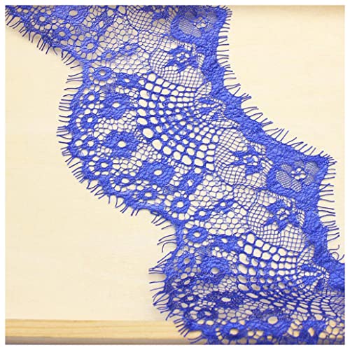 Wisafory 3 Yards Spitzenband Spitzenbordüre Spitzenborte Spitzenstoff Spitzenbesatz Elastizität Spitze Bordüre zum Basteln Breiter Dekorativ Spitzenband für Nähen Handwerk Blau Wisafory 3 Yards Spitzenband Spitzenbordüre Spitzenborte Spitzenstoff Spitzenbesatz Elastizität Spitze Bordüre zum Basteln Breiter Dekorativ Spitzenband für Nähen Handwerk Blau von Wisafory