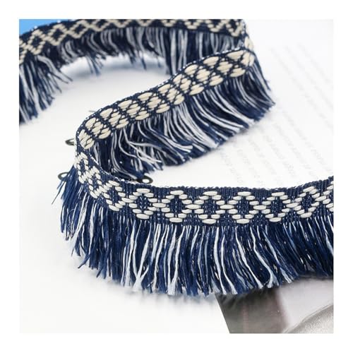 Wisafory 3cm Fransenborte Quaste Trim Fransenbordüre Ethnischen Stil Fransenbesatz Quastenbesatz Spitzenband Spitzenborte Dekoborte für DIY Basteln Nähen Kleidung Vorhangborte Marineblau 2 Meter Wisafory 3cm Fransenborte Quaste Trim Fransenbordüre Ethnischen Stil Fransenbesatz Quastenbesatz Spitzenband Spitzenborte Dekoborte für DIY Basteln Nähen Kleidung Vorhangborte Marineblau 2 Meter von Wisafory