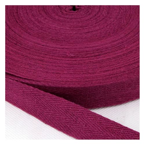 Wisafory 45 Yards Köperband aus Baumwolle Schrägband Baumwollband Gurtband Nahtband zum Nähen Stoffband Fischgrätenband Twillband Textilband für DIY Basteln Geschenkverpackungen Dunkelviolett 1 cm Wisafory 45 Yards Köperband aus Baumwolle Schrägband Baumwollband Gurtband Nahtband zum Nähen Stoffband Fischgrätenband Twillband Textilband für DIY Basteln Geschenkverpackungen Dunkelviolett 1 cm von Wisafory