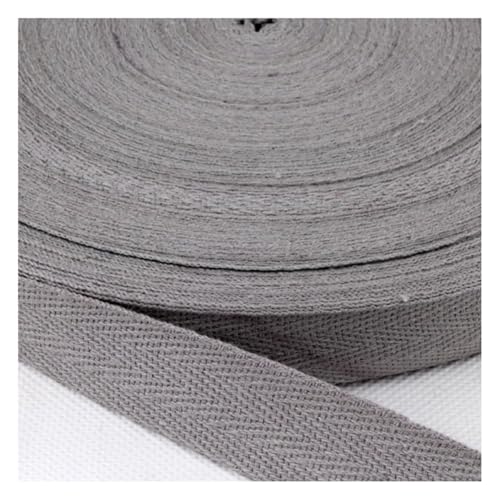 Wisafory 45 Yards Köperband aus Baumwolle Schrägband Baumwollband Gurtband Nahtband zum Nähen Stoffband Fischgrätenband Twillband Textilband für DIY Basteln Geschenkverpackungen Mittelgrau 2 cm Wisafory 45 Yards Köperband aus Baumwolle Schrägband Baumwollband Gurtband Nahtband zum Nähen Stoffband Fischgrätenband Twillband Textilband für DIY Basteln Geschenkverpackungen Mittelgrau 2 cm von Wisafory