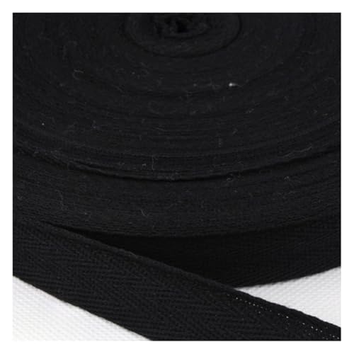 Wisafory 45 Yards Köperband aus Baumwolle Schrägband Baumwollband Gurtband Nahtband zum Nähen Stoffband Fischgrätenband Twillband Textilband für DIY Basteln Geschenkverpackungen Schwarz 1 cm Wisafory 45 Yards Köperband aus Baumwolle Schrägband Baumwollband Gurtband Nahtband zum Nähen Stoffband Fischgrätenband Twillband Textilband für DIY Basteln Geschenkverpackungen Schwarz 1 cm von Wisafory