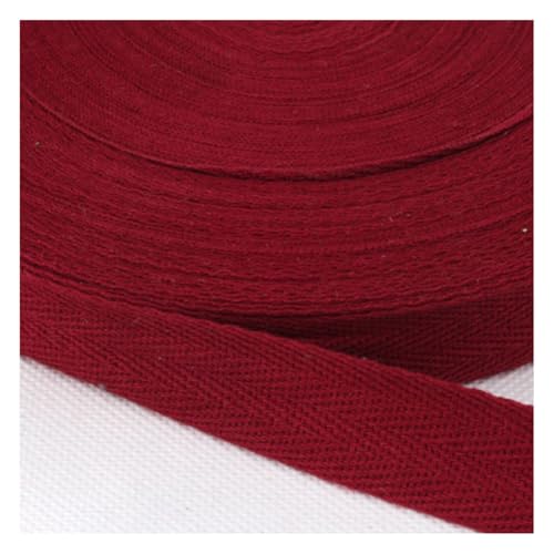 Wisafory 45 Yards Köperband aus Baumwolle Schrägband Baumwollband Gurtband Nahtband zum Nähen Stoffband Fischgrätenband Twillband Textilband für DIY Basteln Geschenkverpackungen Weinrot 1 cm Wisafory 45 Yards Köperband aus Baumwolle Schrägband Baumwollband Gurtband Nahtband zum Nähen Stoffband Fischgrätenband Twillband Textilband für DIY Basteln Geschenkverpackungen Weinrot 1 cm von Wisafory