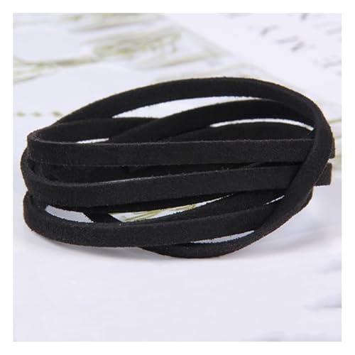 Wisafory 5 Stücke 1 M Lederband 5mm Breit Lederschnur Kunstleder Schnur Faux Wildleder Schnur Bunte für DIY Armband Halskette Schmuckherstellung Handwerk Kissendekoration Schwarz Wisafory 5 Stücke 1 M Lederband 5mm Breit Lederschnur Kunstleder Schnur Faux Wildleder Schnur Bunte für DIY Armband Halskette Schmuckherstellung Handwerk Kissendekoration Schwarz von Wisafory